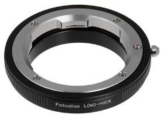 Sony NEX camera to Leica M Lens adapter - Courtesy of LensRentals.com