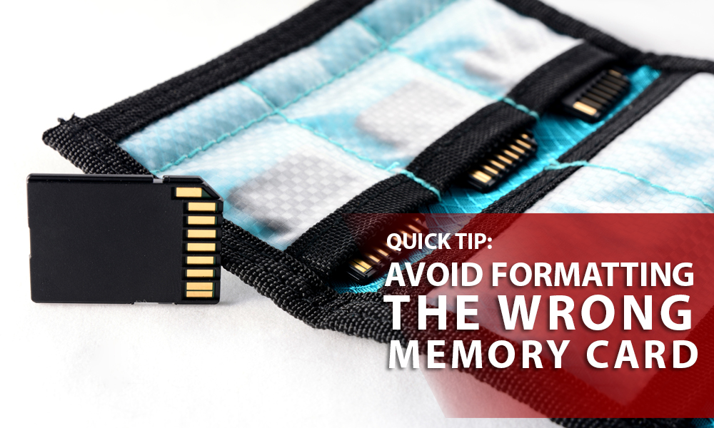 A Quick tip to avoid formatting the wrong memory card Photofocus