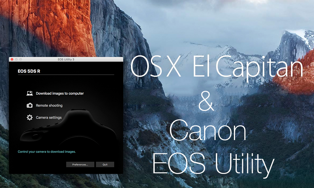 canon utility for mac download