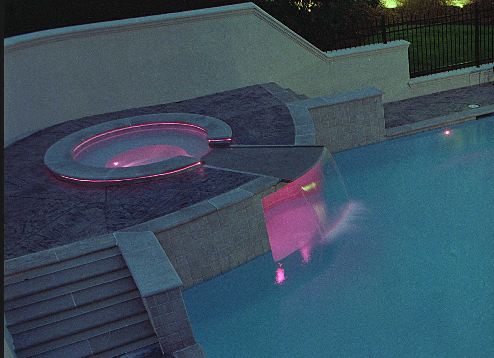 Pool on film