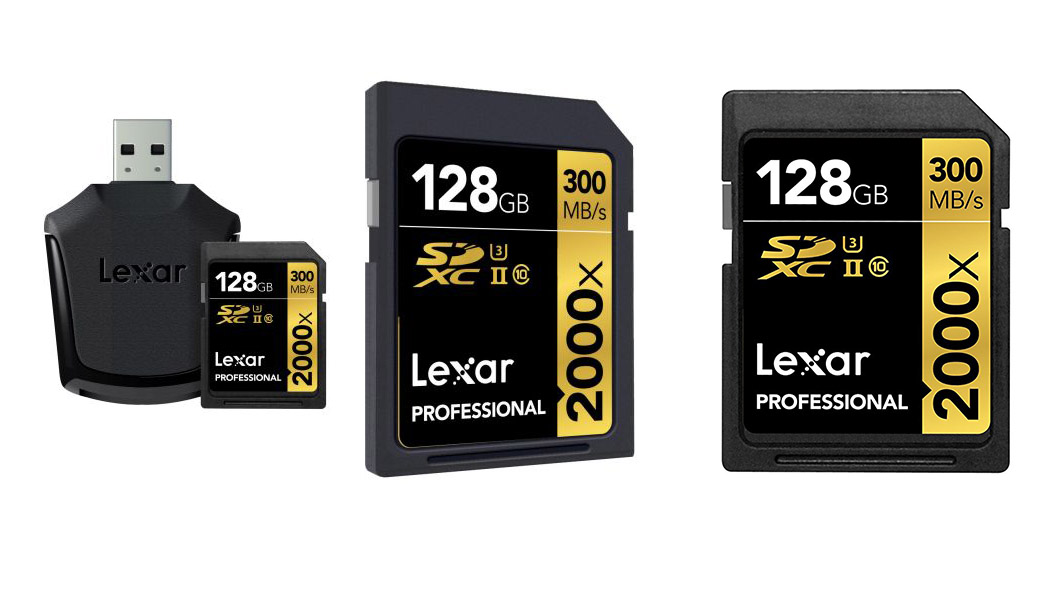 Carte UHS-II Lexar Professional 2000x SDHC 32GB Emballage écologique 