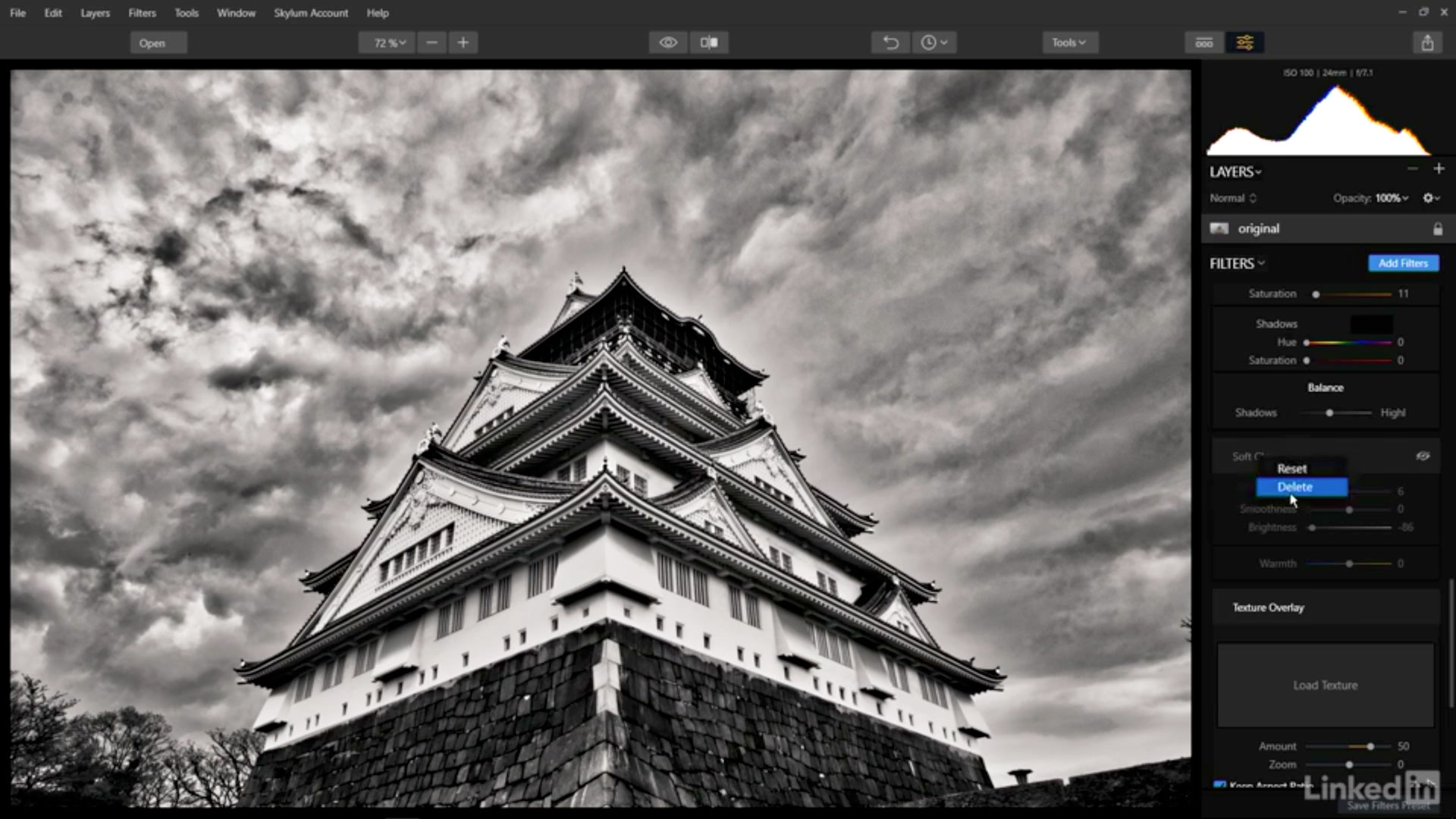 Great Black & White Photos with Luminar Photofocus