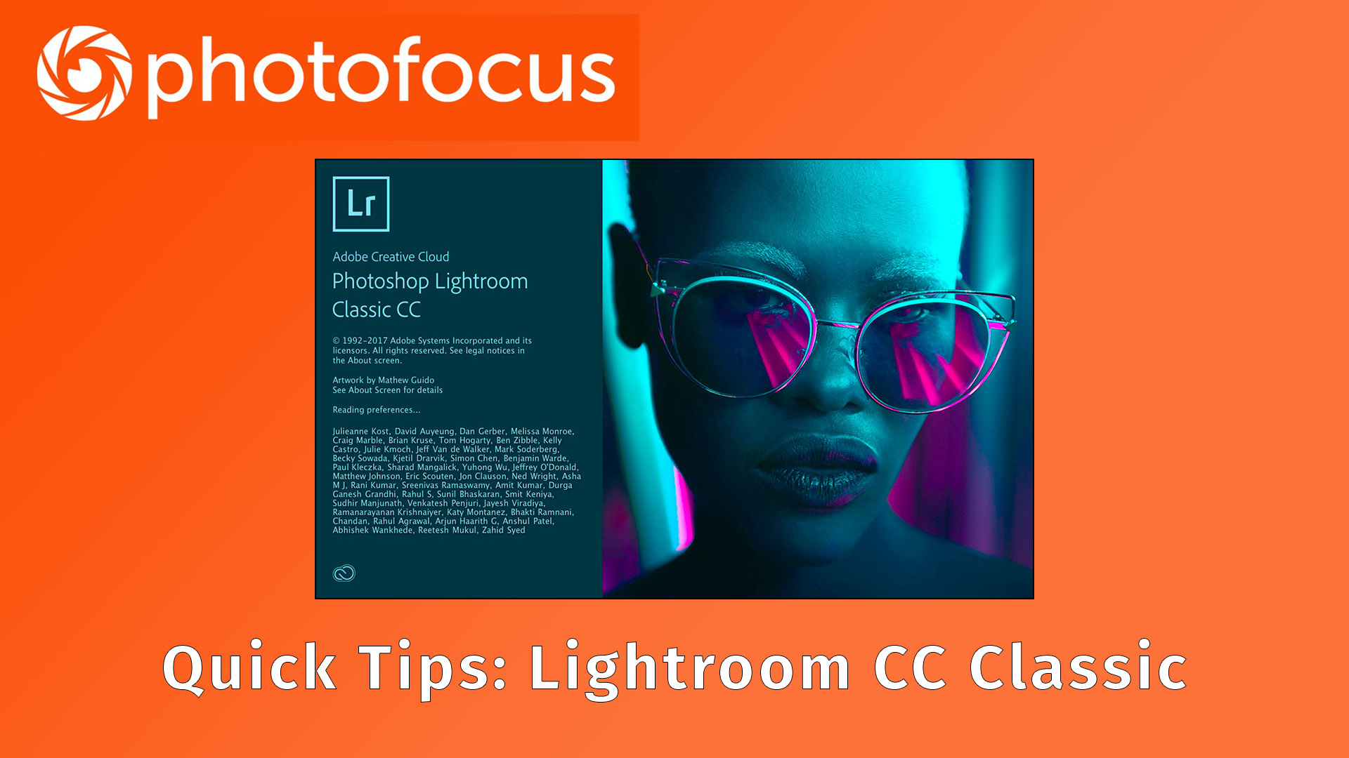 Photofocus Quick Tip Lightroom