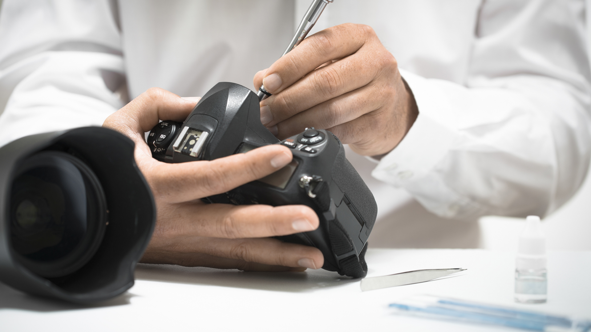 Quick Tip When cleaning a lens, don't the rear element Photofocus