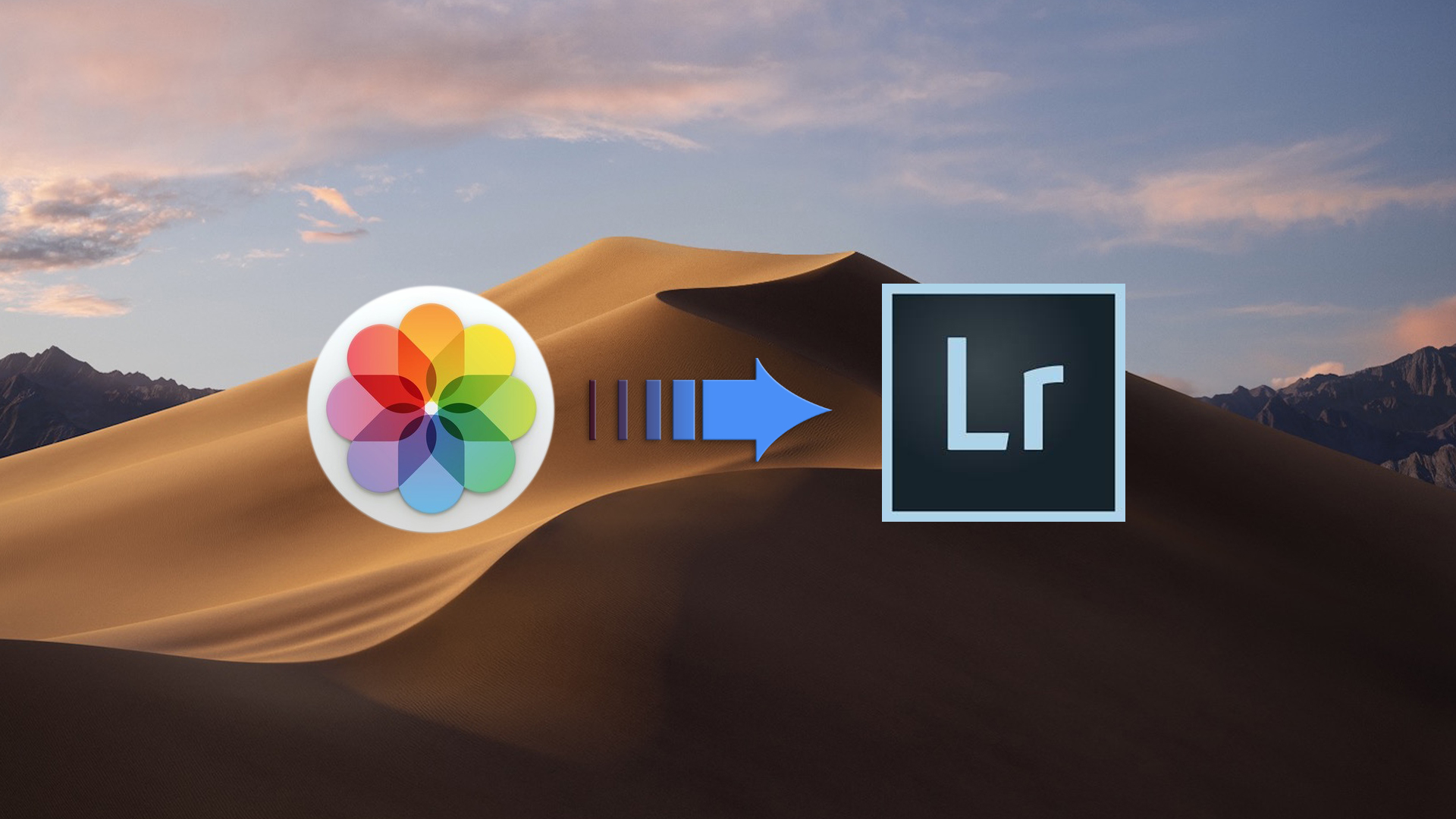 Photos to Lightroom banner image