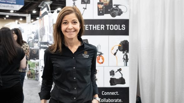 Lauren from Tether Tools Lauren from Tether Tools at WPPI