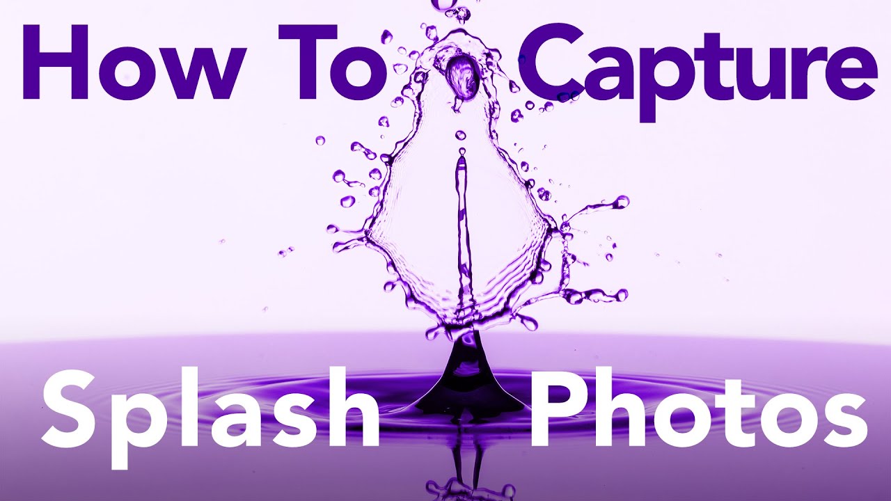 How To Capture Stunning Water Drop Photos – New Splash Kit – youtube How To Capture Stunning Water Drop Photos - New Splash Kit - youtube