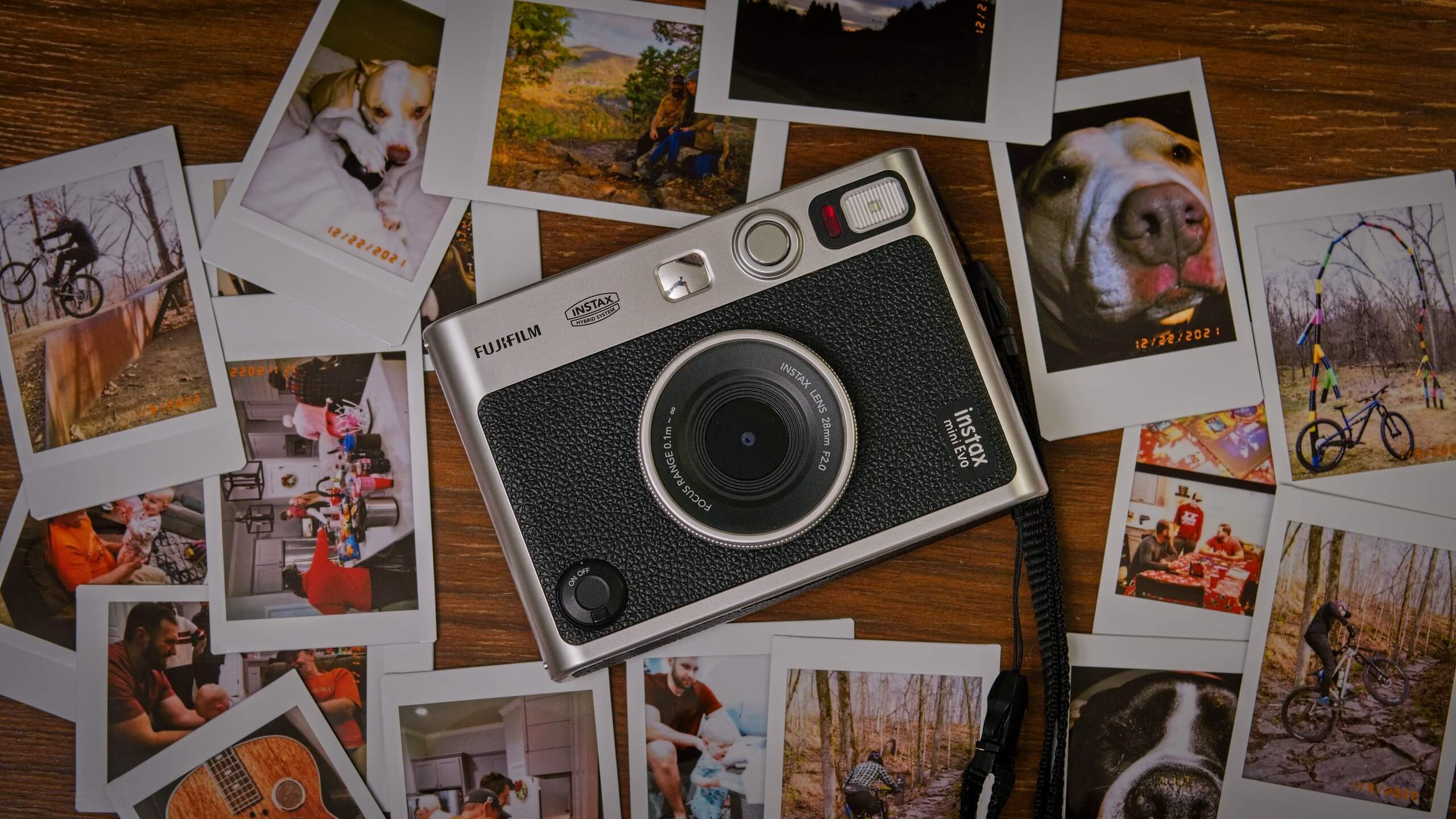 polaroid fujifilm instant camera