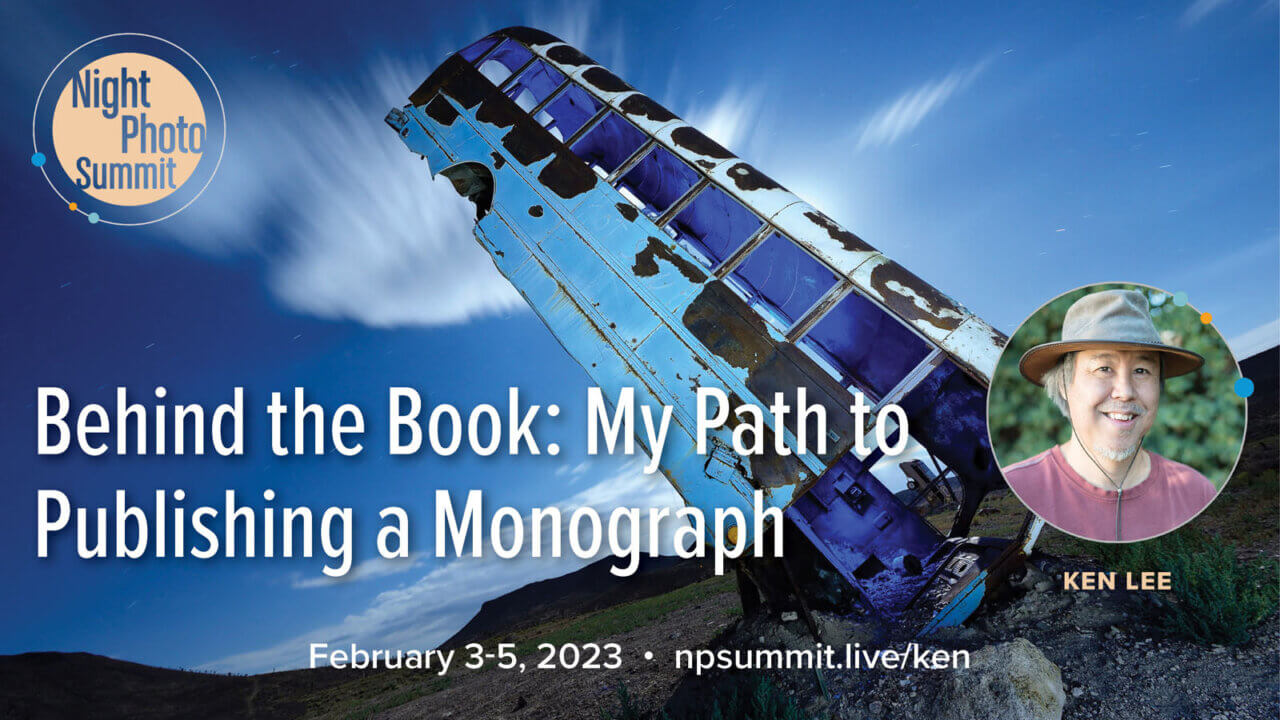 I will be one of the presenters at Night Photo Summit, discussing publishing photography books.