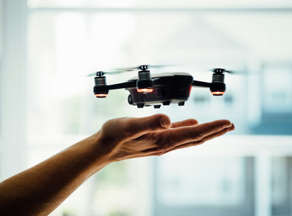 Drone. Photography by Dose Media on Unsplash.